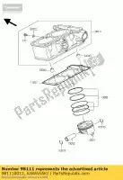 981110012, Kawasaki, motor de compensación de cilindros kawasaki ninja r ex250 k 250r 250 , Nuevo