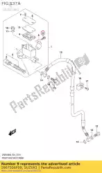 Aqui você pode pedir o parafuso, suporte em Suzuki , com o número da peça 5967506F00: