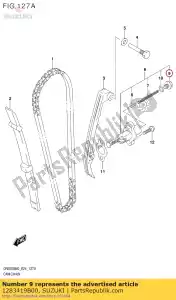 suzuki 1283419B00 enchufe - Lado inferior