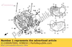 Ici, vous pouvez commander le comp carter, fr auprès de Honda , avec le numéro de pièce 11100HN7000: