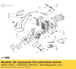 Aprilia AP8112567, Solenoide cont, OEM: Aprilia AP8112567