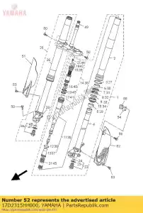 yamaha 17D2315HH000 protettore 1 - Il fondo