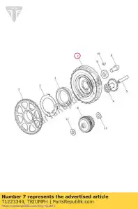 triumph T1223344 ko?o zamachowe - Dół