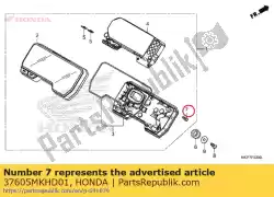 Ici, vous pouvez commander le taraudage3x14 auprès de Honda , avec le numéro de pièce 37605MKHD01:
