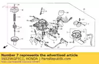 16029KGF911, Honda, jeu de vis c honda nes 150 2005 2006, Nouveau