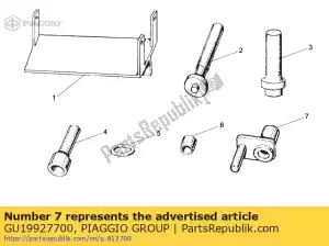 Piaggio Group GU19927700 intermediate gear holding tool - Bottom side