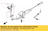 43451GCF670, Honda, pas de description disponible pour le moment honda xr 70 1997 1998 1999, Nouveau