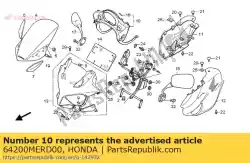 Here you can order the panel comp, meter from Honda, with part number 64200MERD00: