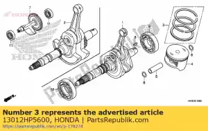 Honda 13012HP5600 jeu de segments, piston (0,50) - La partie au fond