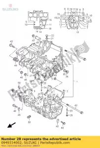 suzuki 0949314002 jato, ar - Lado inferior