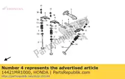 Here you can order the arm a, in. Rocker from Honda, with part number 14421MR1000: