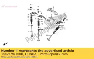 Honda 14421MR1000 arm a, in. rocker - Bottom side