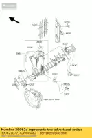 390621077, Kawasaki, refroidissement par tuyau, radiateur kawasaki kx  b kx60 60 , Nouveau