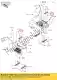 Screw,tapping,6x20 kvf750fbf Kawasaki 921720488