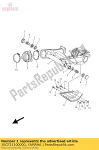 yamaha 1SCF21100000 braccio posteriore comp. - Il fondo
