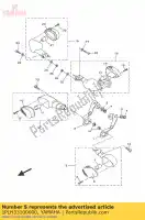 1PLH33100000, Yamaha, gruppo luci lampeggianti anteriori yamaha ns 50 2013 2014 2016, Nuovo