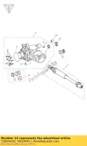 triumph T3800450 doplager 254715 - Onderkant