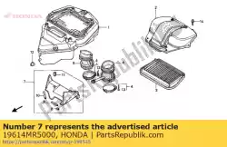 Here you can order the plate,air cleaner from Honda, with part number 19614MR5000: