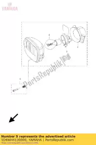 Yamaha 1D4WH4130000 vis de réglage - La partie au fond