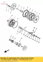 131163670000, Yamaha, ring, kussen yamaha 12g europe 2212g-300e1 m 2l4 europe 2e028-198e5 usa ysr 50 60 80 1973 1979 1982 1987, Nieuw