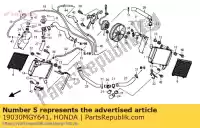 19030MGY641, Honda, conjunto do motor, ventilador honda vfr  a crossrunner x vfr800x 800 , Novo