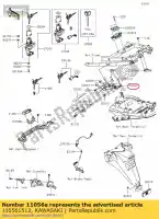 110561512, Kawasaki, staffa zx1400fcf kawasaki  zzr 1400 2012 2013 2014 2015 2016 2017 2018 2019 2020 2021, Nuovo