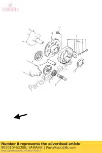 yamaha 905010462300 molla, compressione (4g0) - Il fondo