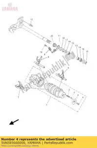 yamaha 5VKE85660000 placa, lado 2 - Lado inferior