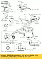 560540305, Kawasaki, marca, cubierta del generador kawasaki vn voyager custom k classic e d b c f tourer a abs vulcan lt g vn1700 1700 , Nuevo