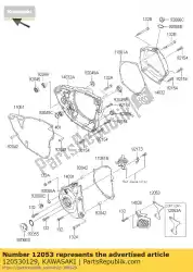 Here you can order the guide-chain,13t kx250w9f from Kawasaki, with part number 120530129: