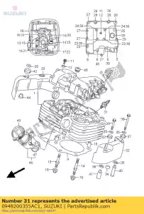 suzuki 0948200355AC1 x22epru9 100+10 - Bottom side