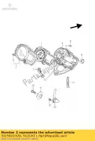 3415021H20, Suzuki, maiúsculas suzuki gsx r 1000 2007 2008, Novo