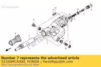 52100MCA000, Honda, forcellone, rea honda gl goldwing a gold wing  gl1800a 1800 , Nuovo