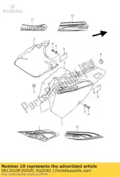 Aquí puede pedir cinta, marco ensenada de Suzuki , con el número de pieza 6813529F20DVP: