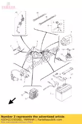 Aquí puede pedir conjunto de bobina de encendido de Yamaha , con el número de pieza 43DH23100000: