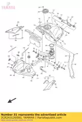 Qui puoi ordinare tubo 2 da Yamaha , con numero parte 2CR243120000: