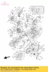 Here you can order the bolt, socket from Yamaha, with part number 913170805000: