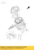 3415016G00, Suzuki, koffer, snelheidsmeter suzuki sv 650 1000 2003 2004 2005 2006 2007 2008 2009 2010 2015, Nieuw