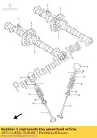 1271131E00, Suzuki, arbre à cames, admission suzuki rf 900 1994 1995 1996 1997 1998, Nouveau