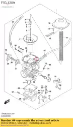 Qui puoi ordinare jet, motorino di avviamento 45 da Suzuki , con numero parte 0949145002: