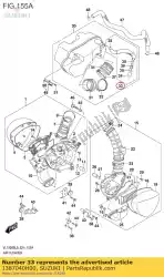 Qui puoi ordinare tubo di scarico da Suzuki , con numero parte 1387040H00: