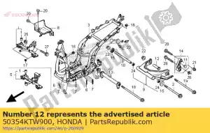 Honda 50354KTW900 collier, pivot de moteur dist - La partie au fond