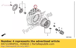 Honda 44711HR0F01 pneu (cst) (25x8-12) - Lado inferior