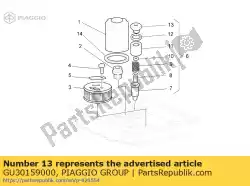 Here you can order the plug from Piaggio Group, with part number GU30159000: