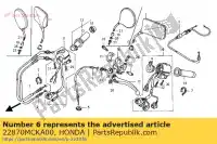 22870MCKA00, Honda, kabelcomp., koppeling honda vt shadow aero c3 ace c2 vt1100c2 1100 , Nieuw