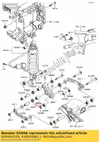 920460029, Kawasaki, aguja de rodamiento, 7e-hvs20x zg140 kawasaki  gtr tr 1400 2008 2009 2010 2011 2012 2013 2014 2015 2016 2017, Nuevo