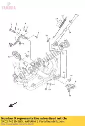 Qui puoi ordinare poggiapiedi 1 da Yamaha , con numero parte 5XC27411M200: