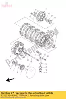 933153144900, Yamaha, Rodamiento, cilíndrico (4es) yamaha xt xv yz sr xvs virago yzlc lw s yzlw dragstar 350 250 80 125, Nuevo