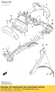 suzuki 4629010G01 podk?adka, poduszka - Dół