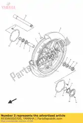 Ici, vous pouvez commander le brg, r-b 6005 47mm 85g ky auprès de Yamaha , avec le numéro de pièce 933060050700: